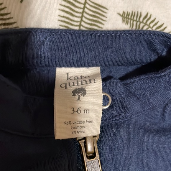 Kate Quinn Blue Bamboo Motorcycle Jacket - Picture 2 of 3